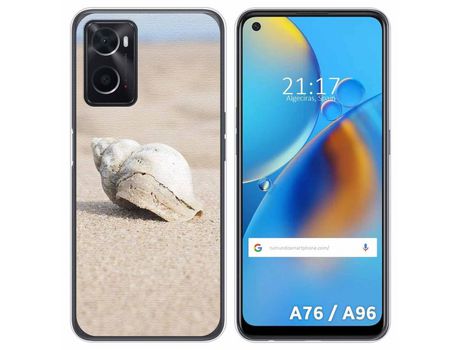 Funda para Oppo A76 / A96 TUMUNDOSMARTPHONE Dibujos Concha Multicolor