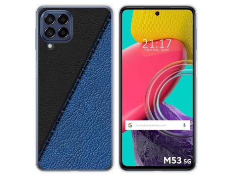 Funda para Samsung Galaxy M53 5G TUMUNDOSMARTPHONE Dibujos Cuero 02 Multicolor