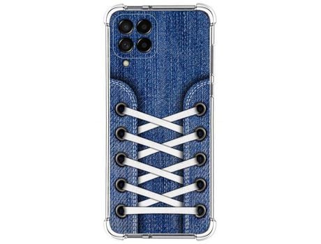 Funda para Samsung Galaxy M33 5G TUMUNDOSMARTPHONE Dibujos Antigolpes Zapatillas 01 Multicolor