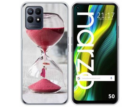 Funda para Realme Narzo 50 TUMUNDOSMARTPHONE Dibujos Reloj Multicolor