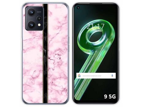 Funda para Realme 9 5G TUMUNDOSMARTPHONE Dibujos Mármol 04 Multicolor