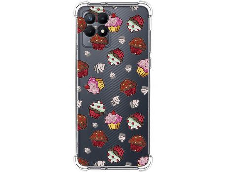 Funda para Realme Narzo 50 TUMUNDOSMARTPHONE Dibujos Antigolpes Muffins Multicolor