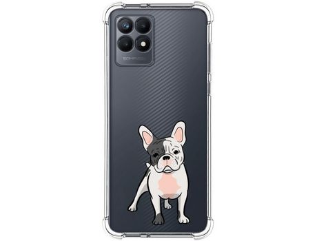 Funda para Realme Narzo 50 TUMUNDOSMARTPHONE Dibujos Antigolpes Perros 06 Multicolor