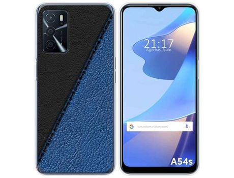 Funda para Oppo A54s TUMUNDOSMARTPHONE Dibujos Cuero 02 Multicolor