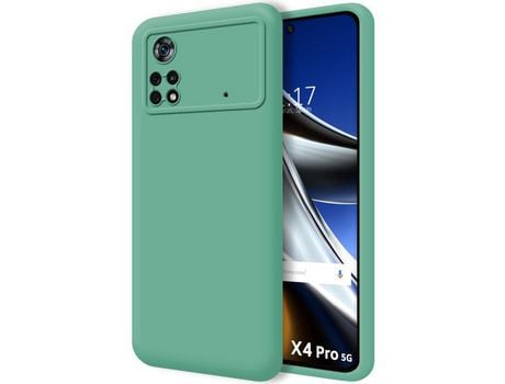 Funda para Xiaomi POCO X4 Pro 5G TUMUNDOSMARTPHONE Silicona Líquida Verde