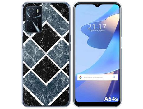 Funda para Oppo A54s TUMUNDOSMARTPHONE Dibujos Mármol 06 Multicolor