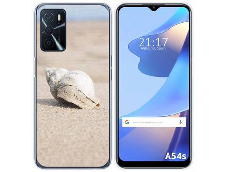 Funda para Oppo A54s TUMUNDOSMARTPHONE Dibujos Concha Multicolor