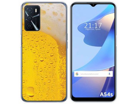 Funda para Oppo A54s TUMUNDOSMARTPHONE Dibujos Cerveza Multicolor