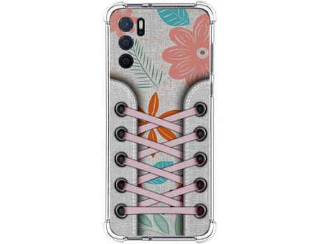 Funda para Oppo A54s TUMUNDOSMARTPHONE Dibujos Antigolpes Zapatillas 09 Multicolor