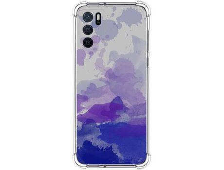 Funda para Oppo A54s TUMUNDOSMARTPHONE Dibujos Antigolpes Acuarela 09 Multicolor