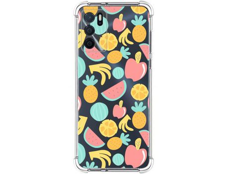 Funda para Oppo A54s TUMUNDOSMARTPHONE Dibujos Antigolpes Frutas 02 Multicolor