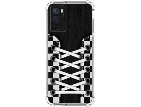 Funda para Oppo A54s TUMUNDOSMARTPHONE Dibujos Antigolpes Zapatillas 03 Multicolor