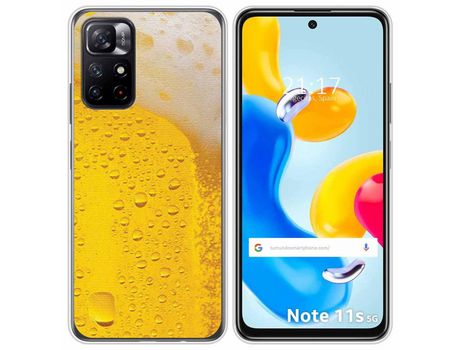Funda para Xiaomi Redmi Note 11s 5G TUMUNDOSMARTPHONE Dibujos Cerveza Multicolor