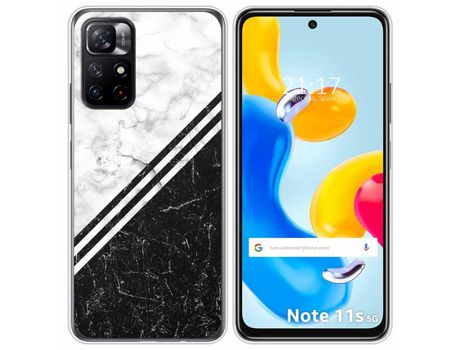 Funda para Xiaomi Redmi Note 11s 5G TUMUNDOSMARTPHONE Dibujos Mármol 01 Multicolor