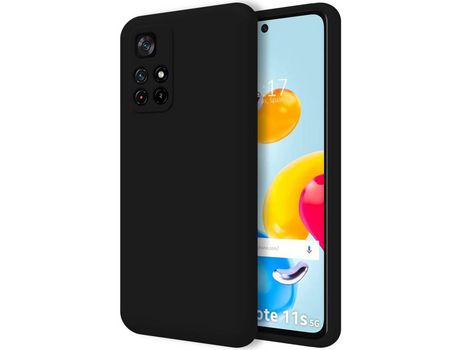 Funda para Xiaomi Redmi Note 11s 5G TUMUNDOSMARTPHONE Silicona Líquida Negro