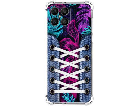 Funda para Huawei Honor X8 TUMUNDOSMARTPHONE Dibujos Antigolpes Zapatillas 07 Multicolor