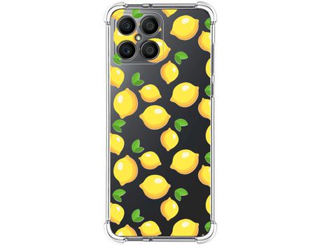 Funda para Huawei Honor X8 TUMUNDOSMARTPHONE Dibujos Antigolpes Limones Multicolor