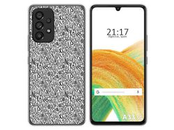 Funda para Samsung Galaxy A33 5G TUMUNDOSMARTPHONE Dibujos Letras Multicolor