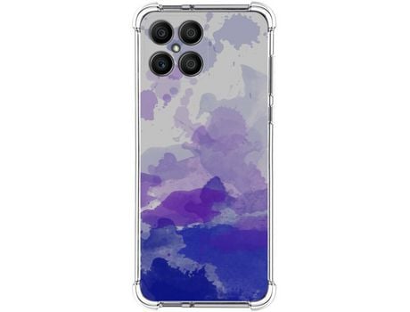 Funda para Huawei Honor X8 TUMUNDOSMARTPHONE Dibujos Antigolpes Acuarela 09 Multicolor