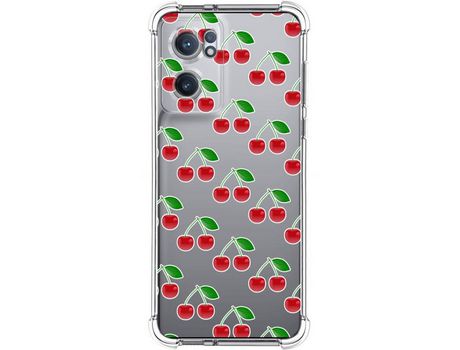 Funda para Oneplus Nord CE 2 5G TUMUNDOSMARTPHONE Dibujos Antigolpes Cerezas Multicolor