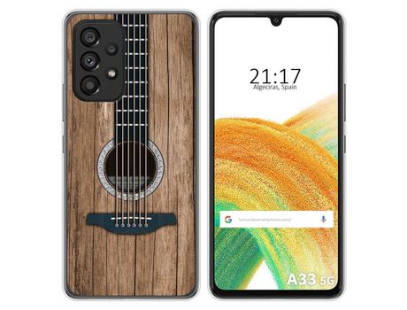 Funda para Samsung Galaxy A33 5G TUMUNDOSMARTPHONE Dibujos Madera 11 Multicolor