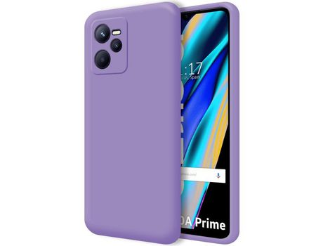 Funda para Realme Narzo 50A Prime TUMUNDOSMARTPHONE Silicona Líquida Morado