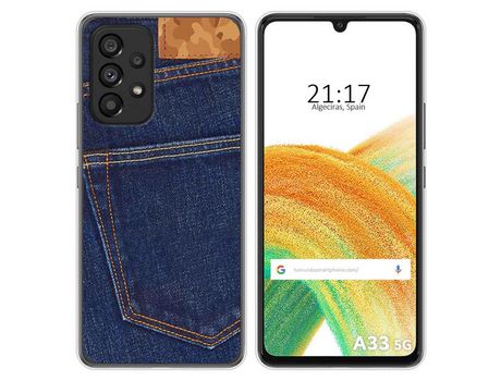 Funda para Samsung Galaxy A33 5G TUMUNDOSMARTPHONE Dibujos Vaquero Multicolor