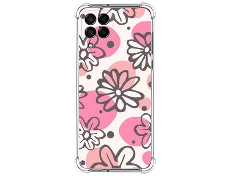 Funda para Samsung Galaxy M53 5G TUMUNDOSMARTPHONE Dibujos Antigolpes Flores 09 Multicolor