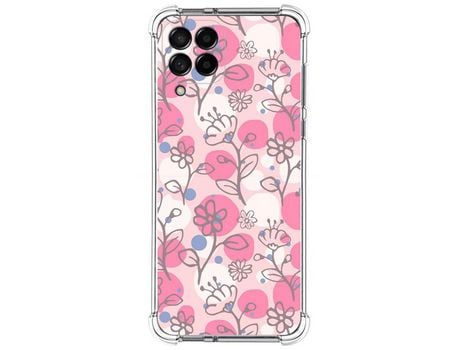 Funda para Samsung Galaxy M53 5G TUMUNDOSMARTPHONE Dibujos Antigolpes Flores 07 Multicolor