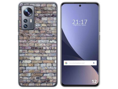 Funda para Xiaomi 12 / 12X 5G TUMUNDOSMARTPHONE Dibujos Ladrillo 02 Multicolor