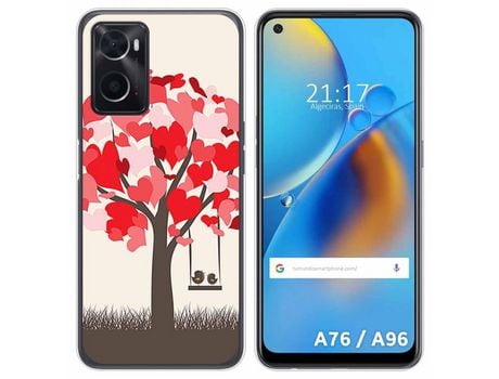 Funda para Oppo A76 / A96 TUMUNDOSMARTPHONE Dibujos Pajaritos Multicolor