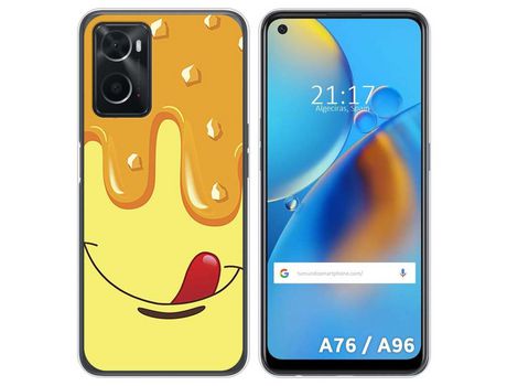 Funda para Oppo A76 / A96 TUMUNDOSMARTPHONE Dibujos Helado Vainilla Multicolor