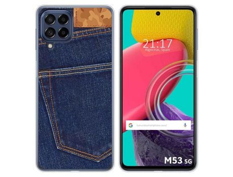 Funda para Samsung Galaxy M53 5G TUMUNDOSMARTPHONE Dibujos Vaquero Multicolor