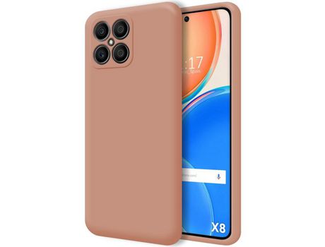 Funda para Huawei Honor X8 TUMUNDOSMARTPHONE Silicona Líquida Rosa
