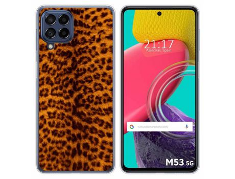 Funda para Samsung Galaxy M53 5G TUMUNDOSMARTPHONE Dibujos Animal 03 Multicolor