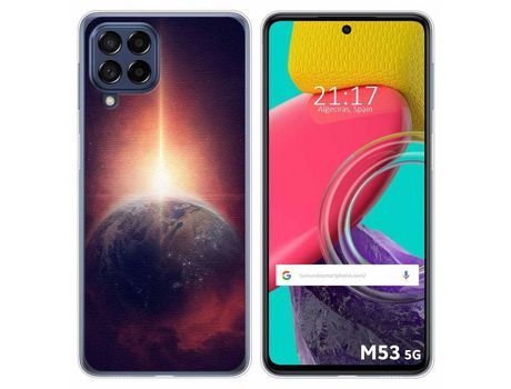 Funda para Samsung Galaxy M53 5G TUMUNDOSMARTPHONE Dibujos Tierra Multicolor