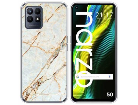 Funda para Realme Narzo 50 TUMUNDOSMARTPHONE Dibujos Mármol 13 Multicolor