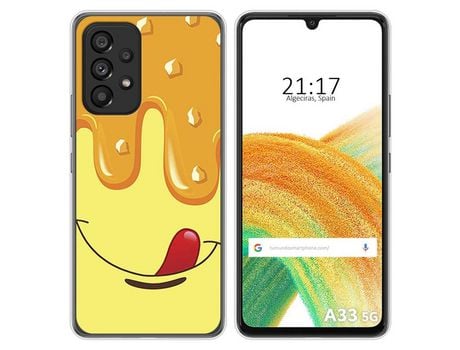 Funda para Samsung Galaxy A33 5G TUMUNDOSMARTPHONE Dibujos Helado Vainilla Multicolor