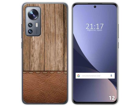 Funda para Xiaomi 12 / 12X 5G TUMUNDOSMARTPHONE Dibujos Madera 09 Multicolor