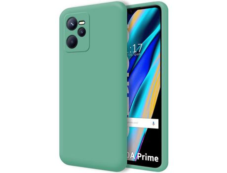 Funda para Realme Narzo 50A Prime TUMUNDOSMARTPHONE Silicona Líquida Verde