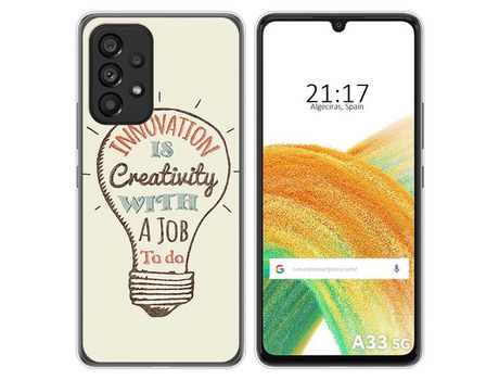 Funda para Samsung Galaxy A33 5G TUMUNDOSMARTPHONE Dibujos Creativity Multicolor