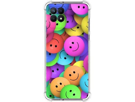 Funda para Realme Narzo 50 TUMUNDOSMARTPHONE Dibujos Antigolpes Smile Multicolor
