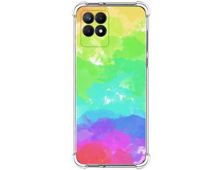 Funda para Realme Narzo 50 TUMUNDOSMARTPHONE Dibujos Antigolpes Acuarela 03 Multicolor