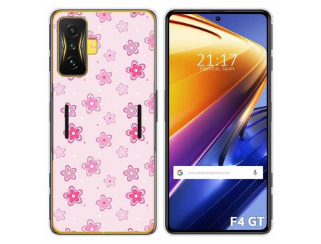 Funda para Xiaomi Poco F4 GT 5G TUMUNDOSMARTPHONE Dibujos Flores Multicolor