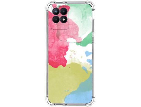 Funda para Realme Narzo 50 TUMUNDOSMARTPHONE Dibujos Antigolpes Acuarela 02 Multicolor