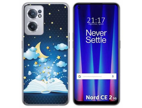 Funda para Oneplus Nord CE 2 5G TUMUNDOSMARTPHONE Dibujos Libro Cuentos Multicolor