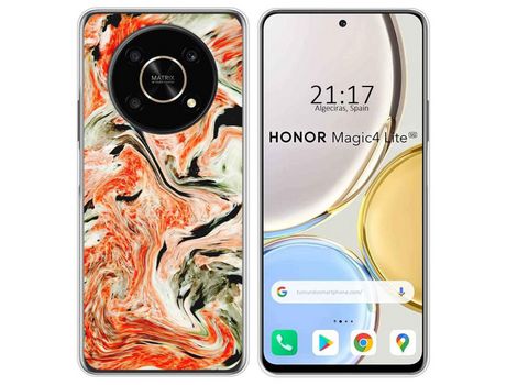 Funda para Huawei Honor Magic 4 Lite TUMUNDOSMARTPHONE Dibujos Mármol 12 Multicolor