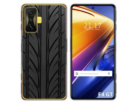 Funda para Xiaomi Poco F4 GT 5G TUMUNDOSMARTPHONE Dibujos Neumatico Multicolor