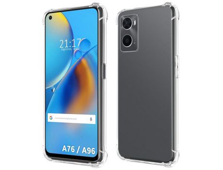 Funda para Oppo A76 / A96 TUMUNDOSMARTPHONE Antigolpes Transparente