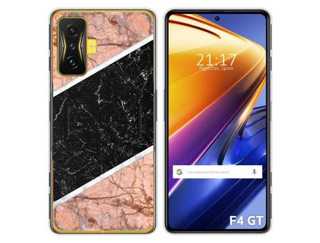 Funda para Xiaomi Poco F4 GT 5G TUMUNDOSMARTPHONE Dibujos Mármol 07 Multicolor